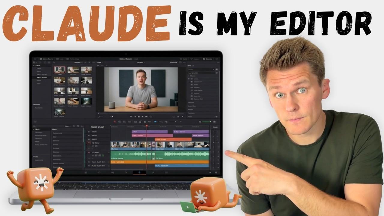 Still from the video: Claude is my editor