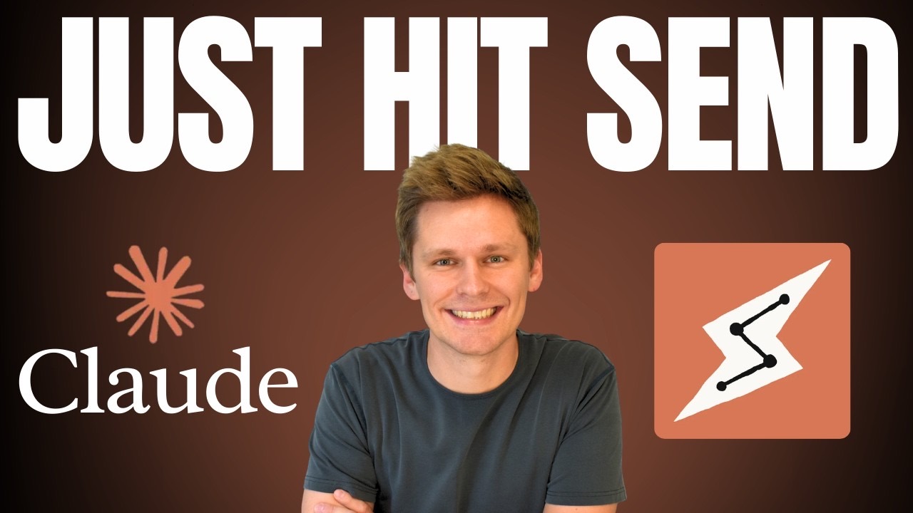Still from the video: building an email knowledge base in Claude Cowork
